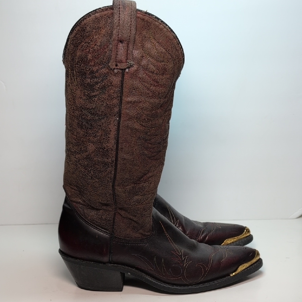 Vintage western cowboy / cowgirl boots men's 7.5 women's 9.5